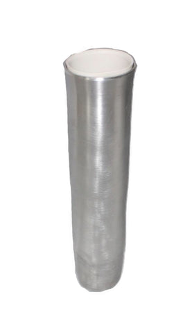 10" Aluminum Rod Holder WITH Liner for fishing, t-tops, railings, piers, or docks WITH Locking/Gimble Pin