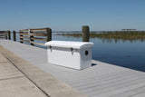 Rough Water Dock Box - 60"W x 22"D x 24"H - RWDB60LP - Marine Fiberglass Direct