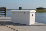 Rough Water Dock Box - 70"W x 29"D x 33"H - RWDB70 - Marine Fiberglass Direct
