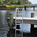 C&M Marine - 6 Step Standard Lift Dock Ladder - Marine Fiberglass Direct