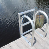 C&M Marine - 6 Step Standard Lift Dock Ladder - Marine Fiberglass Direct