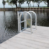 C&M Marine - 4 Step Standard Lift Dock Ladder - Marine Fiberglass Direct