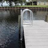 C&M Marine - 7 Step Standard Lift Dock Ladder - Marine Fiberglass Direct