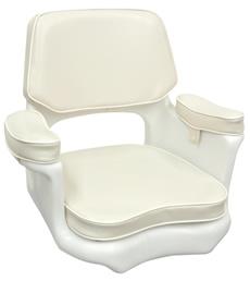 Todd Cape Cod Helm Seat - Seat w/ cushions (#1000) 85-1556C - Marine Fiberglass Direct
